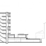 Edificio residenziale Vantini section